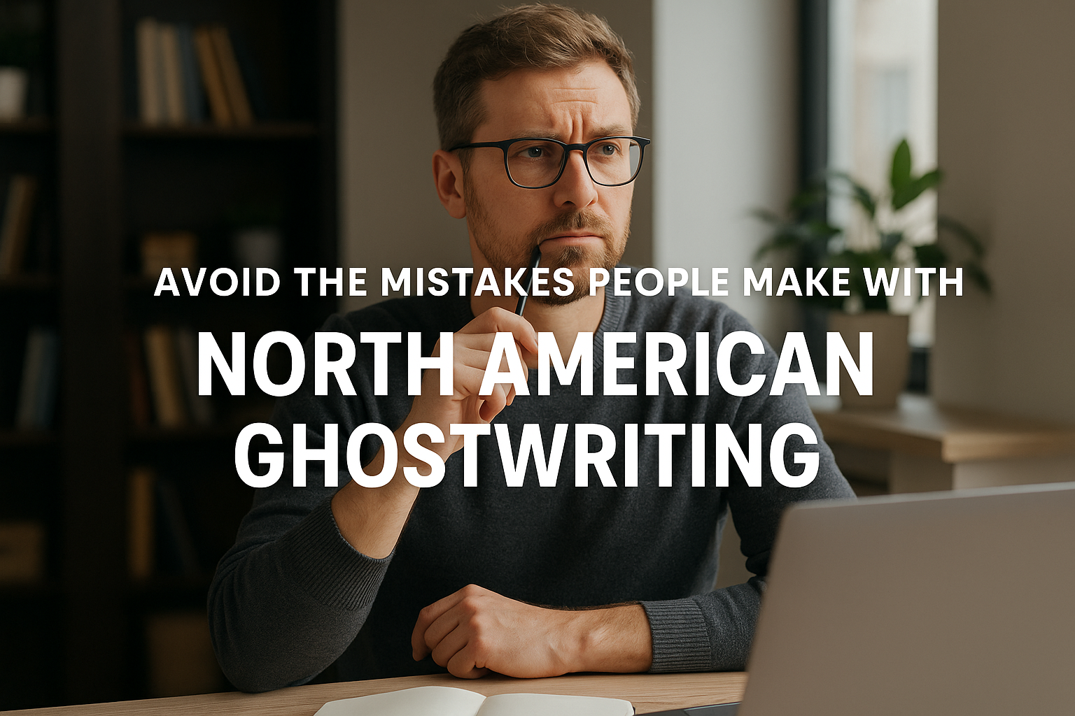 Featured image representing the complete North American ghostwriting guide, visually summarizing the article's key concepts.