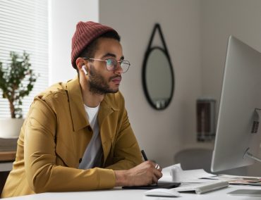 interior-designer-working-out-office Featured image representing the complete ghostwriting mastery guide, visually summarizing the article's key concepts
