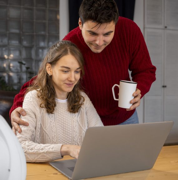 medium-shot-couple-with-laptop-home Featured image representing the complete ghostwriting mastery guide, visually summarizing the article's key concepts